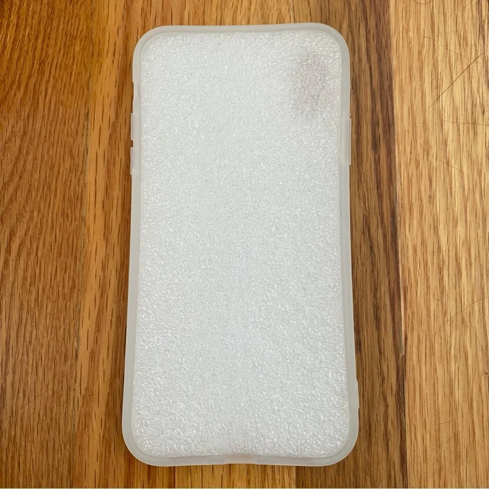 iPhone XR White Marble Phone Case